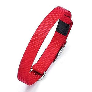 Karlie ASP Halsband - Rot - 25 mm, 65 cm