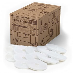 CATIT 2.0 Dreifachwirkender Trinkbrunnenfilter - 12 Stück